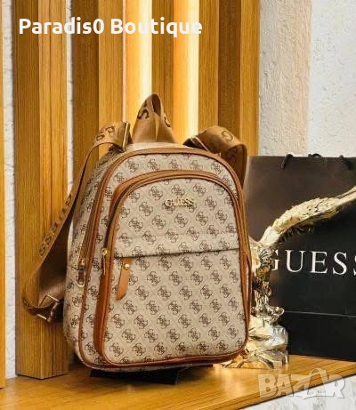 Дамска раница Guess, снимка 3 - Раници - 55223470