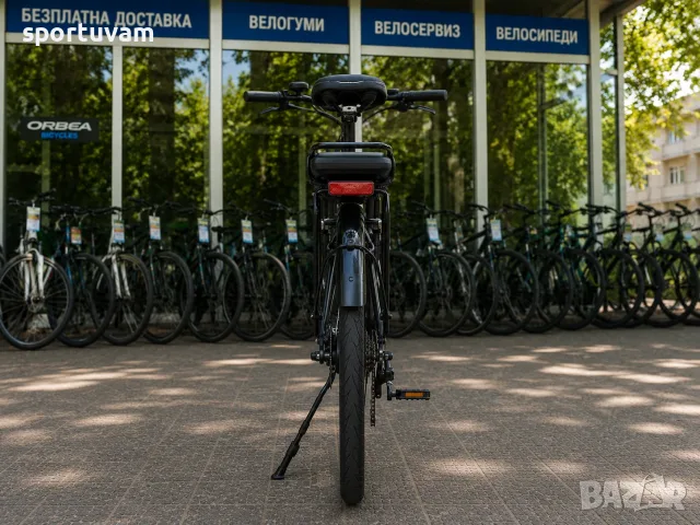 НОВ Електрически Велосипед Chrisson E-Gent 28 Black Matt - БЕЗПЛАТНА ДОСТАВКА, снимка 5 - Велосипеди - 55390338
