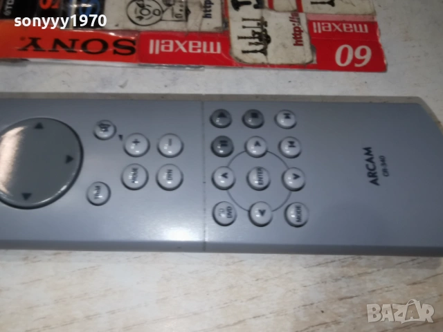 ARCAM CR-340 REMOTE ВНОС SWISS 1805262008М, снимка 16 - Ресийвъри, усилватели, смесителни пултове - 54596958
