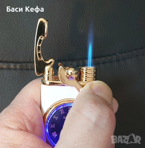Газова Запалка с Часовник, снимка 6 - Запалки - 53952476