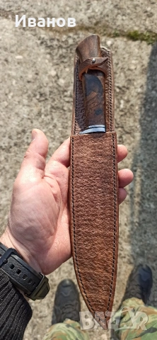Ръчно изработен нож, снимка 7 - Ножове - 54009097