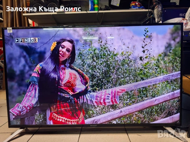 Телевизор Sharp LC-49CFE5001E с 49-инчов LED дисплей