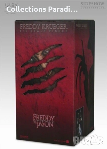 Sideshow Freddy Krüger vs Jason статуя фигура колекции