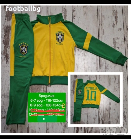 NEYMAR JR  💖⚽️ детско юношески футболни екипи 💛⚽️ Бразилия , снимка 18 - Футбол - 37071771