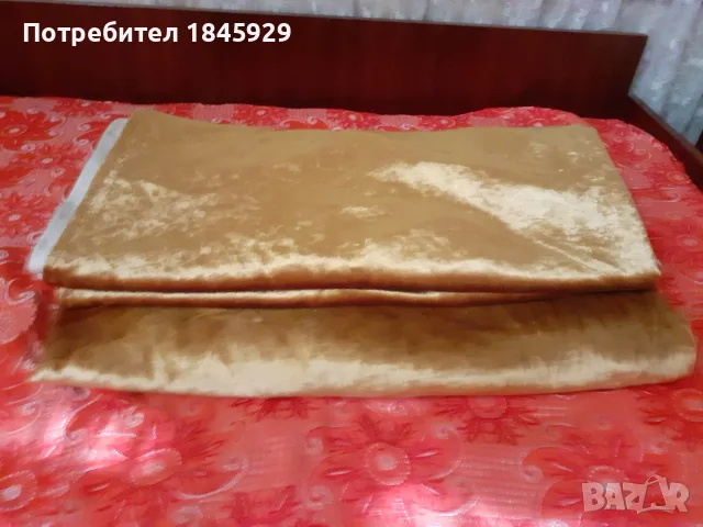  Покривки за легло и диван от  плюш и лен  