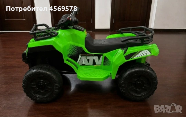 🟢Детско акумулаторно ATV NV-J320 6V – LED светлини, USB музика🟢, снимка 5 - Коли, камиони, мотори, писти - 55018253