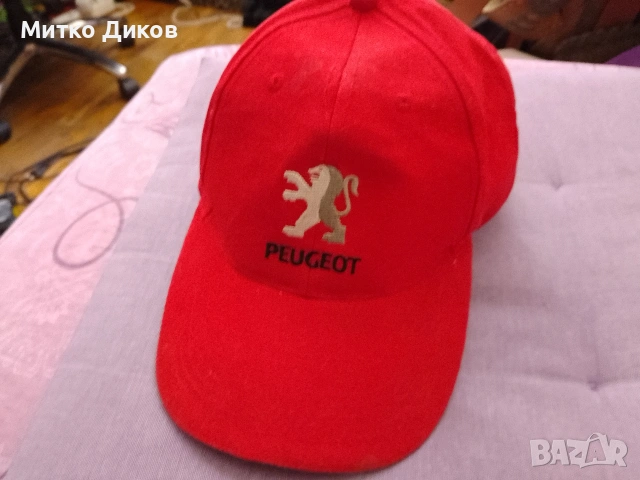 Пежо Peugeot нова бейзболна шапка регулируема, снимка 3 - Шапки - 54342031