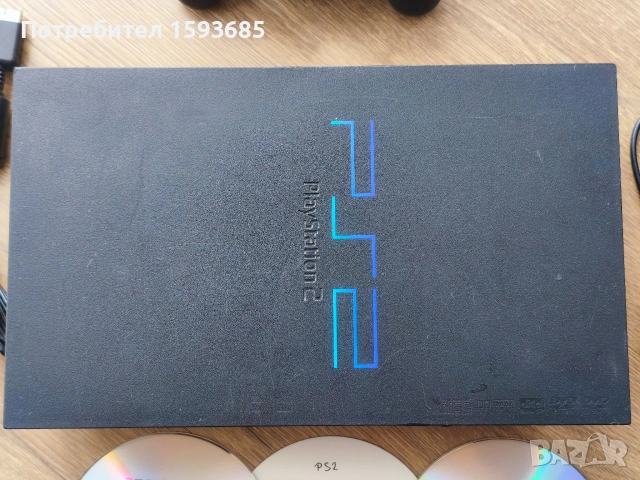 Playstation 2 Fat - ХАКНАТ С ЧИП, снимка 5 - PlayStation конзоли - 54398126