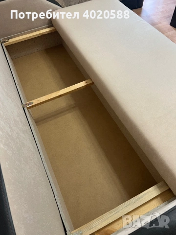 Триместен диван с функция сън, снимка 4 - Дивани и мека мебел - 54327722