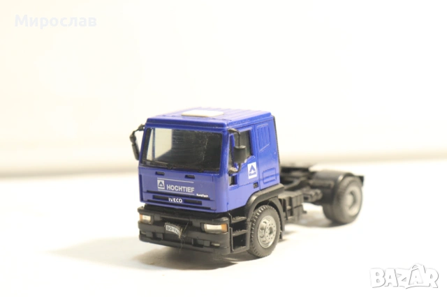 HERPA H0 1/87 IVECO ВЛЕКАЧ КАМИОН МОДЕЛ КОЛИЧКА, снимка 2 - Колекции - 54347085