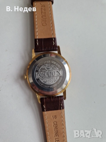 ARLON Super, 17 rubis, UT 6310, Wehrmachtswerk! TOP!, снимка 7 - Мъжки - 54005543