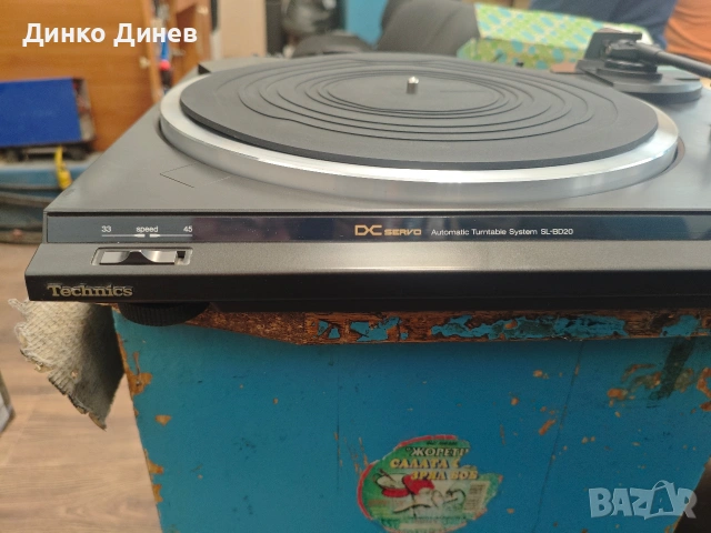Грамофон Technics SL-BD20 – Класически полуавтоматик (Япония), снимка 2 - Грамофони - 54945092