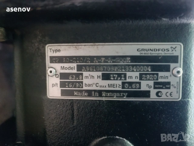 помпа  GRUNDFOS, снимка 4 - Други машини и части - 55189497