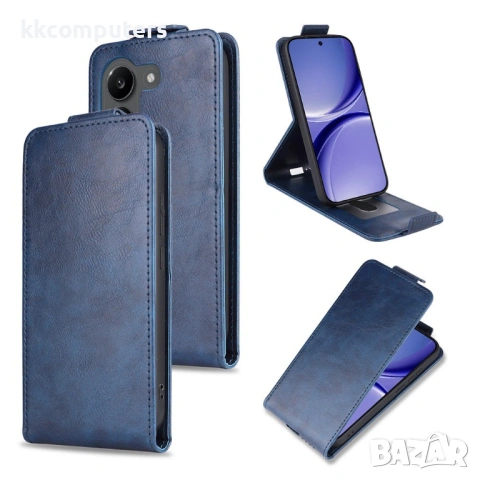 Вертикален Кожен Калъф за Xiaomi Poco X8 Pro 5G / Redmi Turbo 5 5G - Флип, Магнитен, Стойка, Слот за, снимка 2 - Калъфи, кейсове - 54137067