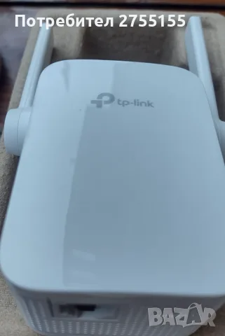 WiFi repeater TP-LINK модел AC750 dual band 433mhz на 5Ghz  и 300mhzн на 2,4Ghz, снимка 3 - Мрежови адаптери - 55610252