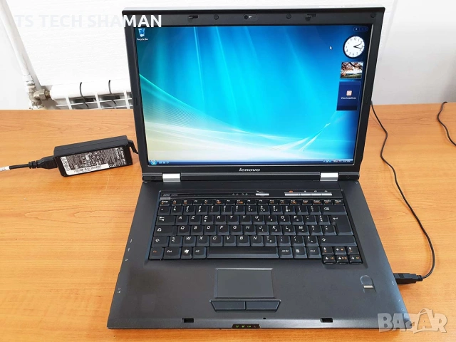 ⭐Продавам ретро лаптоп класика Lenovo 3000 L200 с два Windows Vista и XP.⭐, снимка 2 - Антикварни и старинни предмети - 55183646