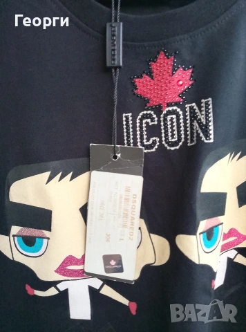 Дамска тениска Disquared2 , снимка 3 - Тениски - 54127839