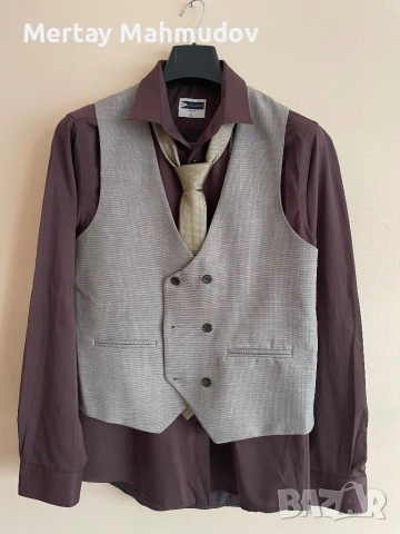 Мъжки костюм - цял комплект, снимка 4 - Костюми - 54061609