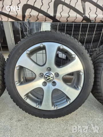 Джанти CMS 17 цола , 5х112 , 6.5j ,et42 , 205/50/17 Vw Skoda Audi Se, снимка 4 - Гуми и джанти - 54484709