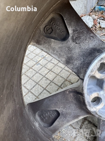17” TOYOTA 5х114.3, 7J, ET39, снимка 10 - Гуми и джанти - 55174470