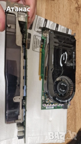 ЗА SLI 2 X EVGA GTX 8800 GTS 640MB - РАБОТЕЩ КОМПЛЕКТ, снимка 5 - Видеокарти - 54218652