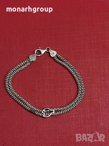 Сребърна гривна