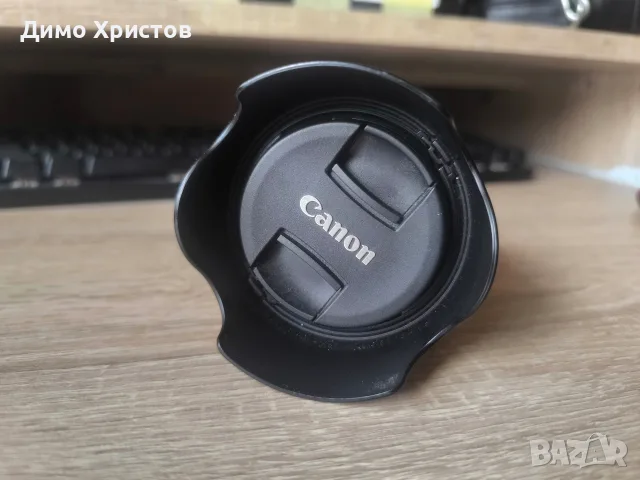 Продавам обектив Canon EF-S 18-55mm f/4-5.6 IS STM, снимка 2 - Обективи и филтри - 55402331