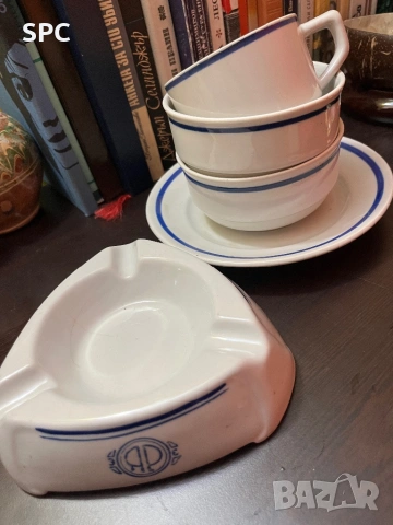 Порцеланов комплект, снимка 4 - Чинии - 54359028