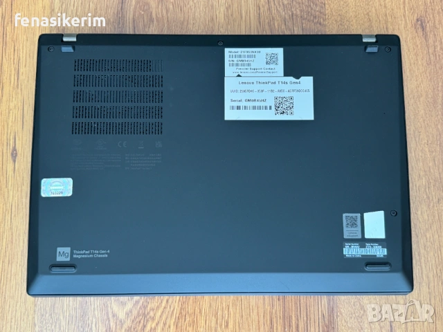 14' TOUCH Full HD+ Ryzen 5 PRO 7450u Lenovo ThinkPad T14s Gen 4 16GB LPDDR5/512GB NVMe/Бат 10ч, снимка 5 - Лаптопи за работа - 54954415