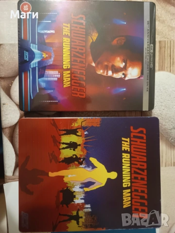 The Running Man -  4K UHD Blu-ray LIMITED EDITION Steelbook, снимка 2 - Blu-Ray филми - 54683376
