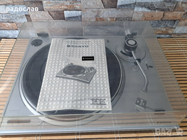 Sanyo TP-20, снимка 8 - Грамофони - 54631173