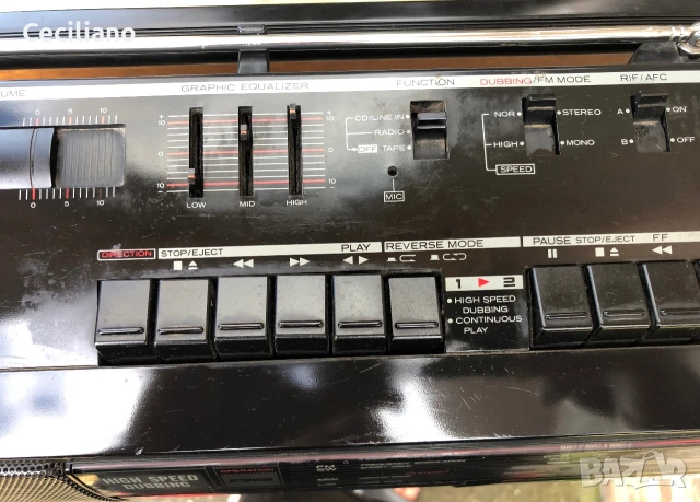 Радиокасетофон HITACHI TRK W350E, снимка 8 - Радиокасетофони, транзистори - 55266048