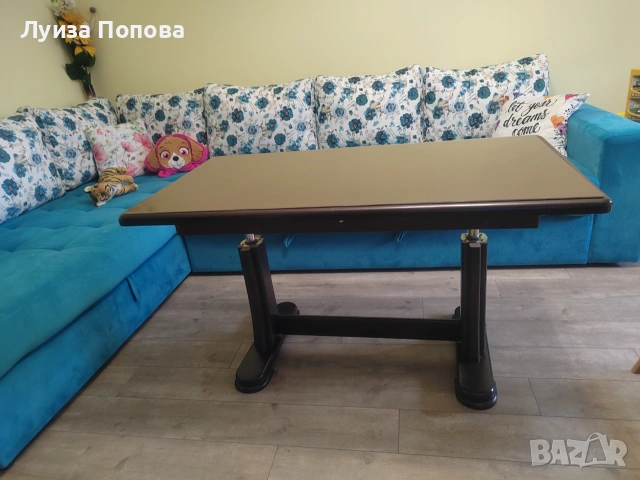Спалня с две нощни шкафчета и матрак, холна маса, снимка 7 - Спални и легла - 55289926