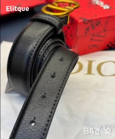 Колани Christian Dior от естествена кожа в кутия на марката , снимка 3 - Колани - 54388687