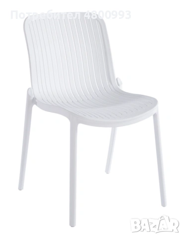 Стол ПВЦ полипропилен / пластмасов в цветове модел Teragi за заведения, хотели, ресторанти, басейни , снимка 4 - Столове - 54238915