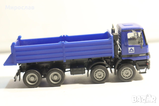 HERPA?? H0 1/87 MERCEDES ACTROS САМОСВАЛ КАМИОН МОДЕЛ, снимка 5 - Колекции - 54347026