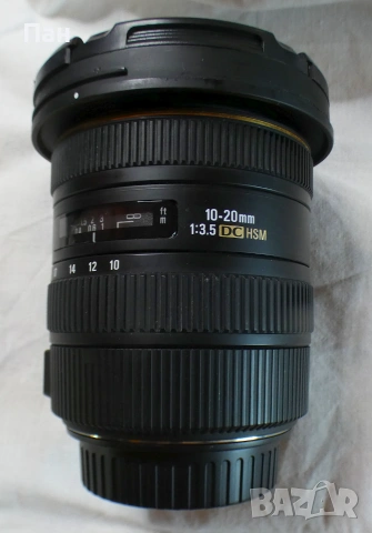 Широкоъгълен обектив Sigma AF 10-20 F3.5 EX DC HSM за Canon, снимка 2 - Обективи и филтри - 55223900