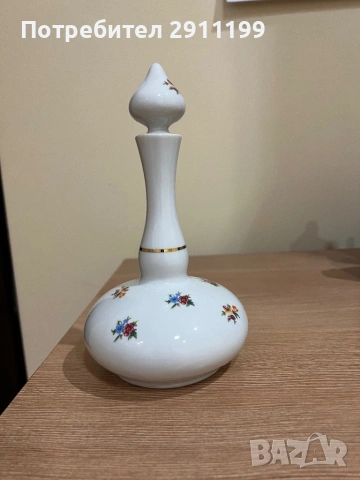 Порцеланова кана, бутилка, снимка 6 - Декорация за дома - 54282453
