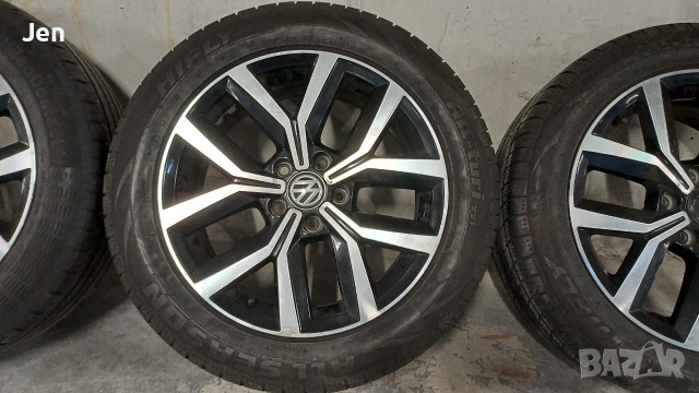 Оригинални 17-ски Nivelles с летни гуми за VW Passat B8, снимка 6 - Гуми и джанти - 54960945