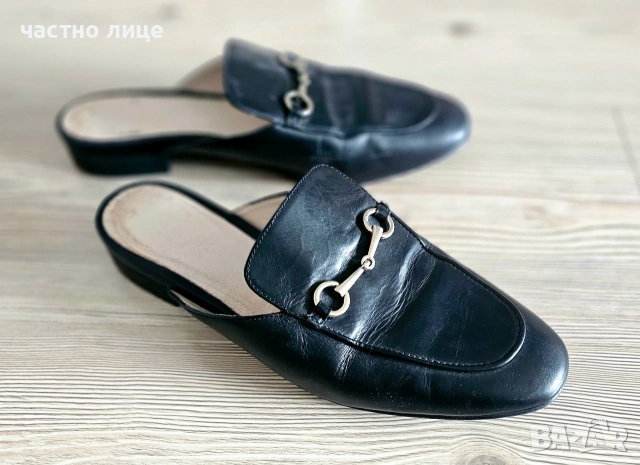 кожени чехли/мокасини, снимка 3 - Дамски ежедневни обувки - 54410773