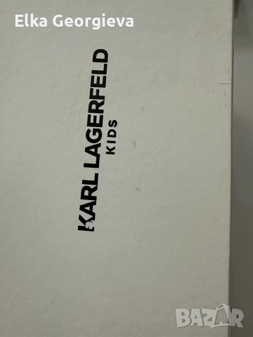 Детски сандали KARL LAGERFELD за момиче номер 33, снимка 3 - Детски сандали и чехли - 55063725