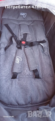 Комбинирана детска количка Moni, Ciara, сив, 0-36 месеца, снимка 12 - Детски колички - 54021904