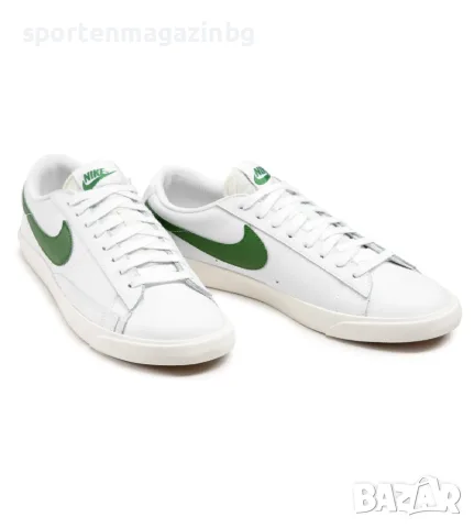 Мъжки кецове Nike BLAZER LOW LEATHER, снимка 4 - Кецове - 55446498