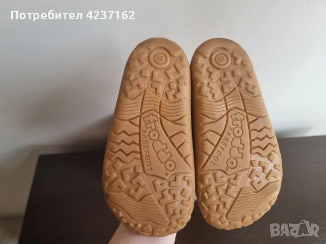 Кожени боси обувки Froddo Barefoot Base Petroleum G3130276-4, снимка 8 - Детски обувки - 55605397
