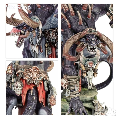 Нов Комплект миниатюри Darkoath Wilderfiend, Games Workshop, 42 части, черни, 60 мм, снимка 3 - Други стоки за дома - 54310621