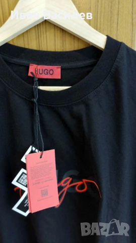 Продавам фланелка HUGO  два пъти XXL, снимка 3 - Тениски - 54665449