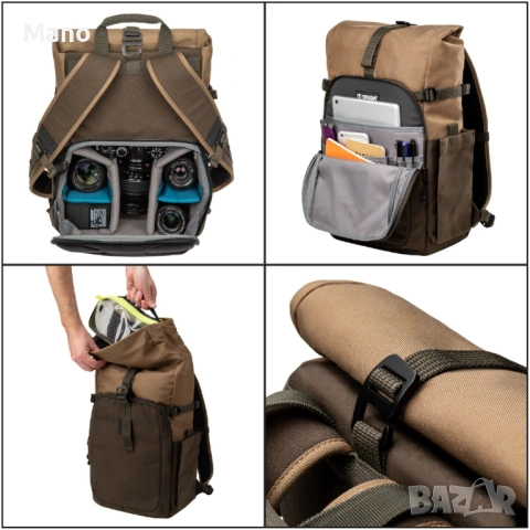 Фото раница Tenba Fulton 10L Backpack, снимка 11 - Чанти, стативи, аксесоари - 54018420