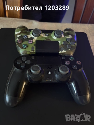 Play station 4 + два джойстика, снимка 4 - PlayStation конзоли - 55244241
