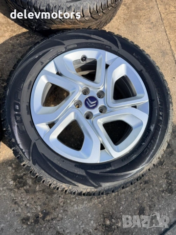 5x108, 7J ET42 17 цола алуминиеви джанти, 9818082477 65.1 централен отвор със зимни гуми от Citroen , снимка 5 - Гуми и джанти - 54495445