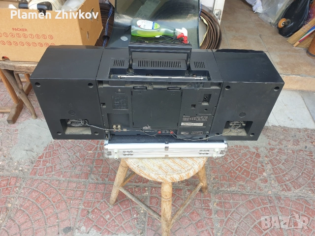 допел дек HITACHI TRK- W550E от 80 те , снимка 5 - Радиокасетофони, транзистори - 55118809